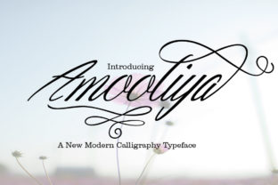 Amooliya: A Feminine Script Font for Creative Crafters