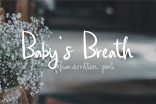 Baby s Breath Font Review