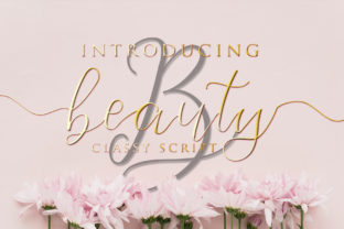 Beauty Flowers: A Premium Script Font for Small Business Branding