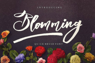Blomming: A Handwritten Brush Font That Actually Works in Real Branding