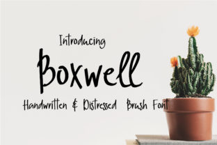 Boxwell: A Handwritten Font That Feels Human—Not Haphazard
