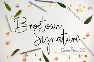 Broetown Signature: The Font That Elevates Your Brand