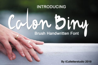 Calon Biny: A Modern Handwritten Font for Editorial Clarity