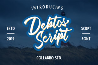 Debtos: A Script Font That Breathes Life Into Branding