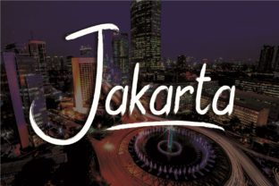 Font Review: Jakarta – A Handmade Brush Font for Street Style and Branding