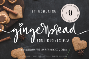 Gingerbread Duo: A Script Font for Digital Branding