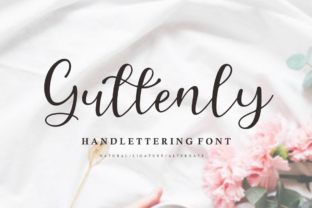 Guttenly: A Script Font with a Warm, Handcrafted Touch