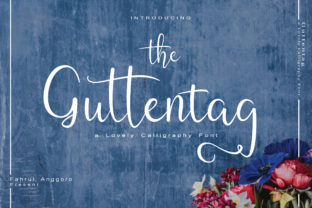 Guttentag: A Script Font for Creative Branding