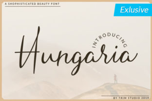 Hungaria: A Script Font That Elevates Digital Branding