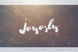 Joyosly: A Thoughtful Script Font for Editorial Design