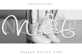 Nolet: An Elegant Script Font for Editorial Design
