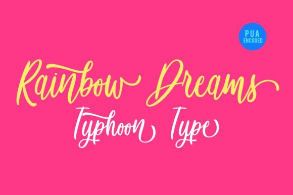 Rainbow Dreams: A Typeface That Adds Magic to Web Design
