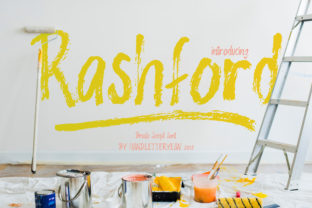Rashford Brush Font for Bold, Human-Centered Branding