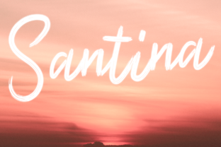 Santina: A Handwritten Font That Builds Brand Connection