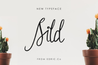 Sild: A Handwritten Font for Elegant Web Design