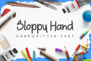Sloppy Hand: A Playful Script Font for Web Design