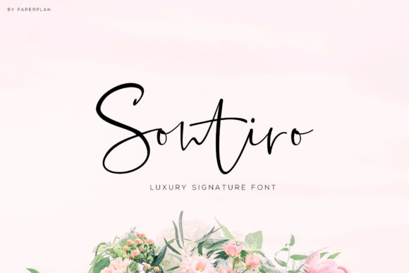 Sontiro: A Hand-Drawn Script Font That Sells